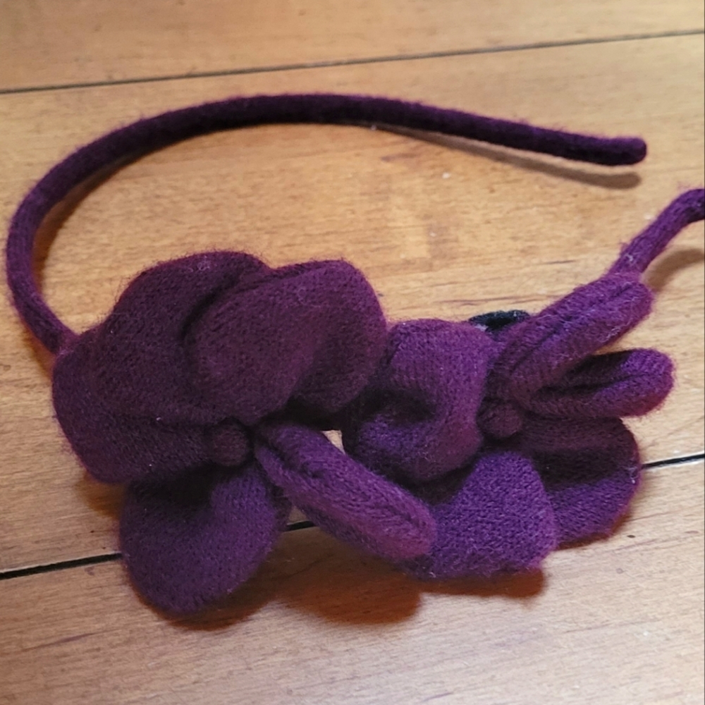 Anthropologie x Andrea's Beau Knit Flower Headband